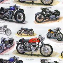 Abbildung zeigt "Mopeds" - 8 weitere designs stehen zur Wahl